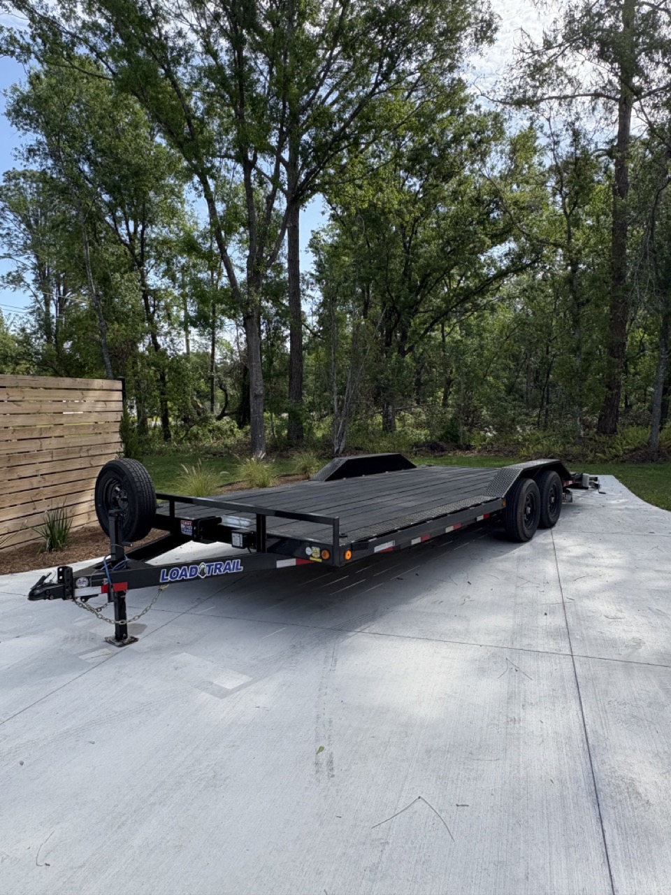 20ft Load Trail Car Hauler - Side View