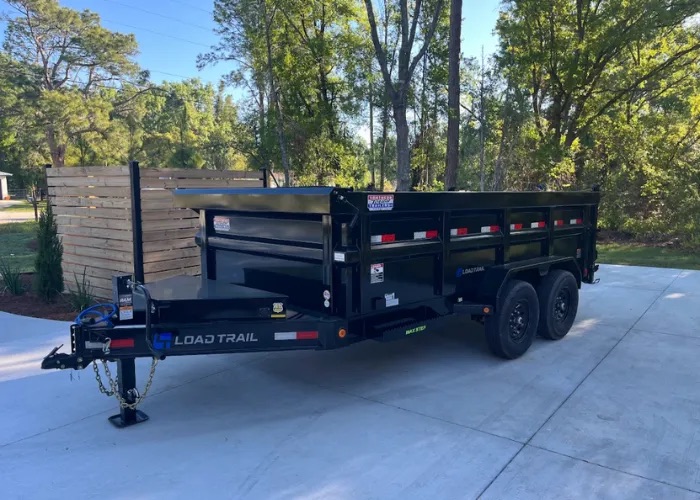 14ft Load Trail Dump Trailer - Main View